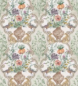 Sundara Wallpaper by Osborne & Little Linen/Coral