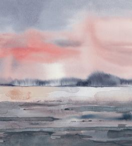 Sunset Mural by Ohpopsi Inky Blush Sunset Mural by Ohpopsi Inky Blush