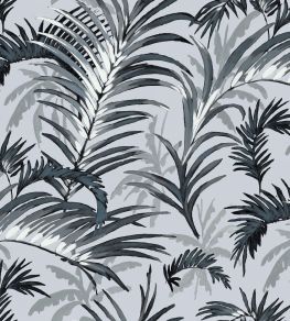 Surabaya Fabric by Arley House Silver Surabaya Fabric by Arley House Silver
