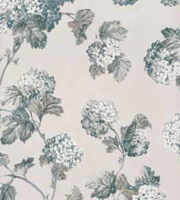 Sussex Hydrangea Wallpaper by Anna French Slate & Linen Sussex Hydrangea Wallpaper by Anna French Slate & Linen