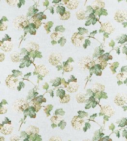 Sussex Hydrangea Fabric by Anna French Soft Blue Sussex Hydrangea Fabric by Anna French Soft Blue
