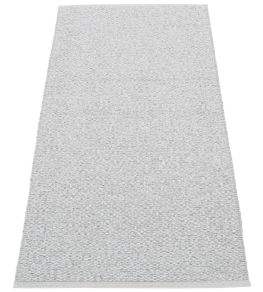 Svea Rug by Pappelina Grey Metallic/Light grey Svea Rug by Pappelina Grey Metallic/Light grey