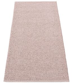 Svea Rug by Pappelina Lilac Metallic /Pale Rose