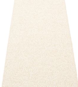 Svea Rug by Pappelina Vanilla/Beige Metallic