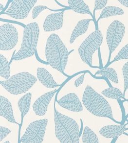 Sweet Bay Wallpaper by Scion Coast Blue