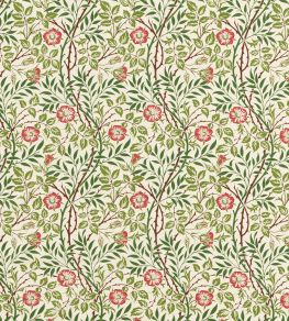 Sweet Briar Fabric by Morris & Co Boughs/Rose Sweet Briar Fabric by Morris & Co Boughs/Rose