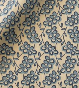 Swing Fabric by Ian Sanderson Cerulean Swing Fabric by Ian Sanderson Cerulean