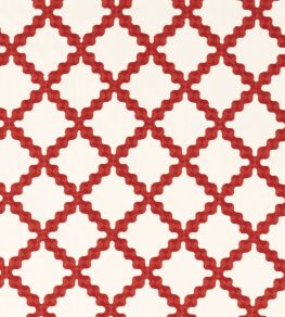 Swithland Embroidery Fabric by Scion Ladybird Red Swithland Embroidery Fabric by Scion Ladybird Red