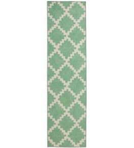 Swithland Runner Rug by Scion Evergreen