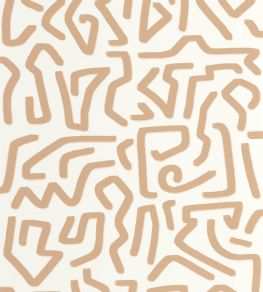 Symbol Wallpaper by Casadeco Naturel