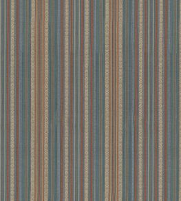 Symington Stripe Fabric by GP & J Baker Teal Symington Stripe Fabric by GP & J Baker Teal