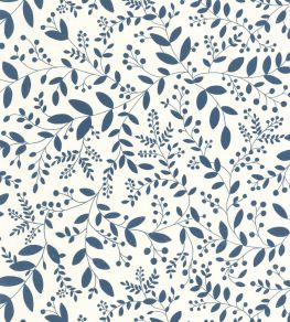 Sympathy Wallpaper by Caselio Bleu Indigo Sympathy Wallpaper by Caselio Bleu Indigo