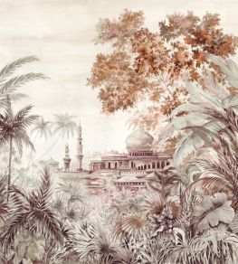 Taj Mahal Mural by Coordonne Rose Taj Mahal Mural by Coordonne Rose
