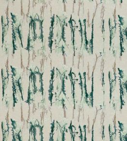 Takara Embroidery Fabric by Harlequin Forest/Stone Takara Embroidery Fabric by Harlequin Forest/Stone