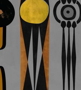Take Five Wallpaper by MINDTHEGAP Grey Take Five Wallpaper by MINDTHEGAP Grey