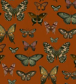 Taman Fabric by Arley House Burnt Orange Taman Fabric by Arley House Burnt Orange