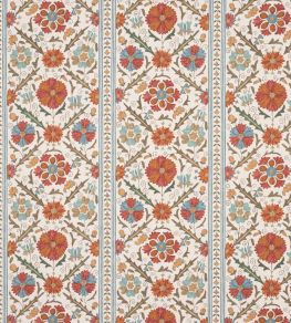 Tamarind Fabric by Colefax and Fowler Tomato/Olive Tamarind Fabric by Colefax and Fowler Tomato/Olive