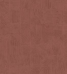 Tamba Wallpaper by Arte Burgundy