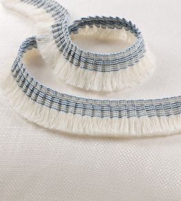 Tambor Fringe Trimming by Romo Indigo Tambor Fringe Trimming by Romo Indigo
