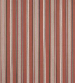Tango Stripe Fabric by Jane Churchill Red Tango Stripe Fabric by Jane Churchill Red