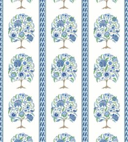 Taniska Fabric by Osborne & Little Cobalt Taniska Fabric by Osborne & Little Cobalt