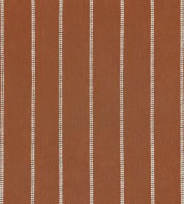 Taos Stripe Fabric by Osborne & Little Terracotta Taos Stripe Fabric by Osborne & Little Terracotta
