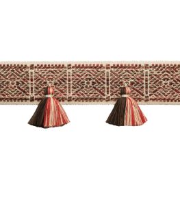 Taos Tasseled Border Trimming by Samuel & Sons Pinon Taos Tasseled Border Trimming by Samuel & Sons Pinon