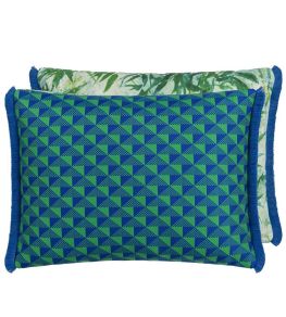 Tarakan Cushion 60 x 45cm by Designers Guild Emerald Tarakan Cushion 60 x 45cm by Designers Guild Emerald