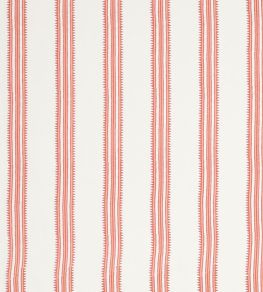Tari Stripe Fabric by Jane Churchill Red