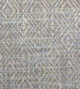 Tarsa Fabric by Ian Sanderson Sandstone Blue