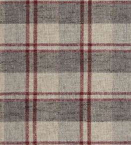 Tartana Fabric by Camengo Bordeaux