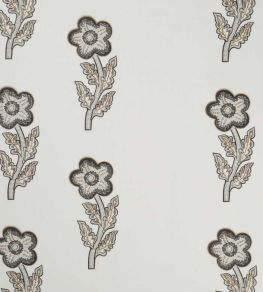 Tashas Trip Fabric by Christopher Farr Cloth Charcoal Tashas Trip Fabric by Christopher Farr Cloth Charcoal