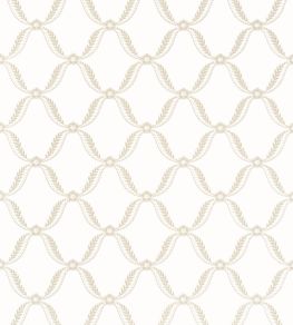 Tate Trellis Wallpaper by Anna French Beige