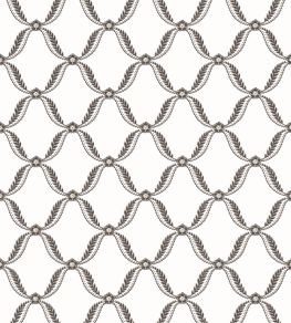 Tate Trellis Wallpaper by Anna French Black Tate Trellis Wallpaper by Anna French Black
