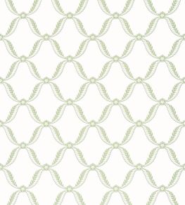 Tate Trellis Wallpaper by Anna French Green Tate Trellis Wallpaper by Anna French Green