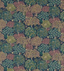 Tatton Linen Fabric by Studio G Midnight