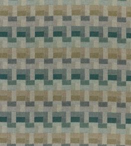 Tavistone Wool Fabric by Sanderson Mineral Blue/Maple Tavistone Wool Fabric by Sanderson Mineral Blue/Maple