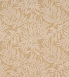 Tayrona Palm Mosaic Fabric by Schumacher Playa Dorada Sand