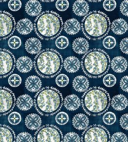 Temari Fabric by William Yeoward Ocean Temari Fabric by William Yeoward Ocean