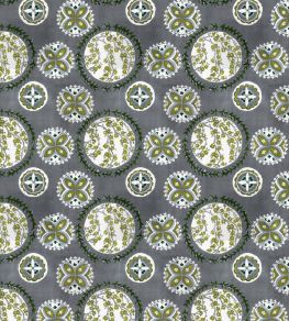 Temari Fabric by William Yeoward Sage Temari Fabric by William Yeoward Sage