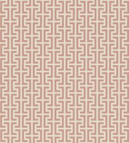 Temple Wallpaper by Schumacher Pink Temple Wallpaper by Schumacher Pink