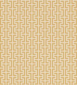 Temple Wallpaper by Schumacher Straw Temple Wallpaper by Schumacher Straw