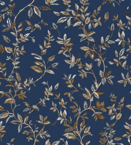 Tenango Wallpaper by Coordonne Indigo Tenango Wallpaper by Coordonne Indigo