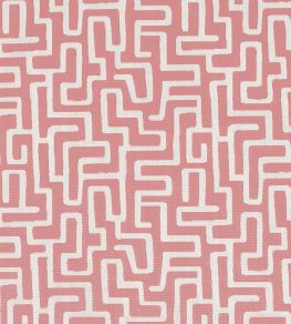 Terrace Lane Fabric by Thibaut Blush Terrace Lane Fabric by Thibaut Blush
