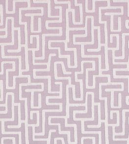 Terrace Lane Fabric by Thibaut Lavender