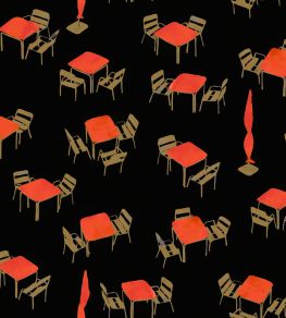 Terraceo Wallpaper by Tres Tintas Black