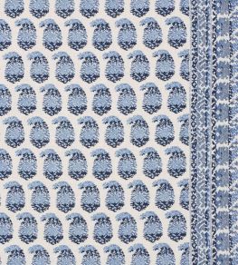 Terry Fabric by Schumacher Blue & Navy