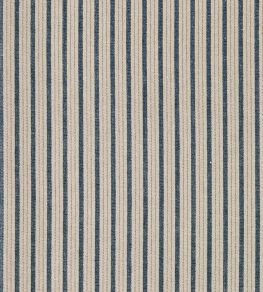 Tetbury Stripe Fabric by Sanderson Jodhpur Blue Tetbury Stripe Fabric by Sanderson Jodhpur Blue