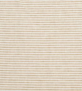 Textured Stripe Linen Fabric by Volga Linen Old Gold/Natural Textured Stripe Linen Fabric by Volga Linen Old Gold/Natural