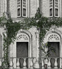 The Architecture Wallpaper by Brand McKenzie Architecture Green The Architecture Wallpaper by Brand McKenzie Architecture Green